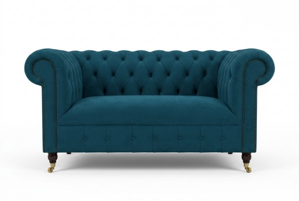 Design upholstery seat couch 2-seater sofa set sofas couches fabric textile green