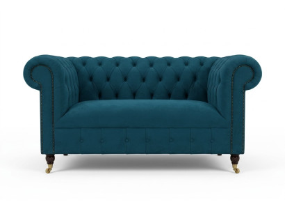 Design upholstery seat couch 2-seater sofa set sofas couches fabric textile green
