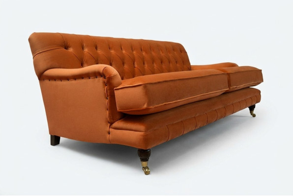 Chesterfield Couch Cushion durable and high-quality couch three-seater