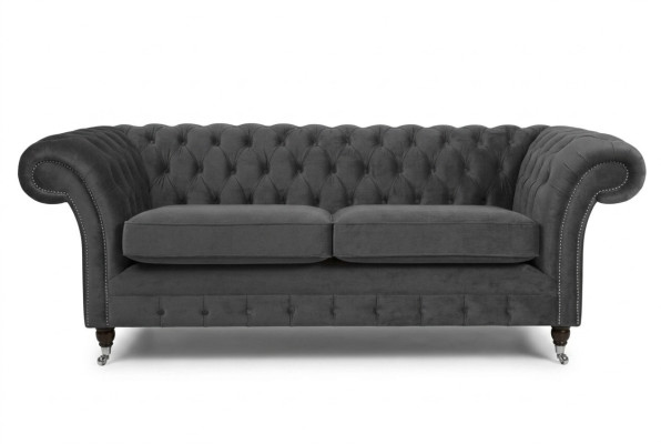 Three-seater couch upholstered design sofa 3-seater living room furniture