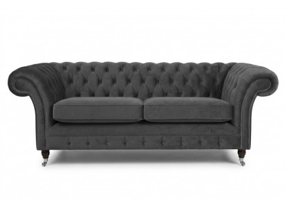 Three-seater couch upholstered design sofa 3-seater living room furniture