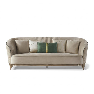 Design 3-seater three-seater sofas club lounge sofa upholstery couch fabric