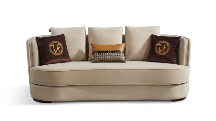 Modern sofa set 3+1 seater, designer sofas, upholstered couches, leather