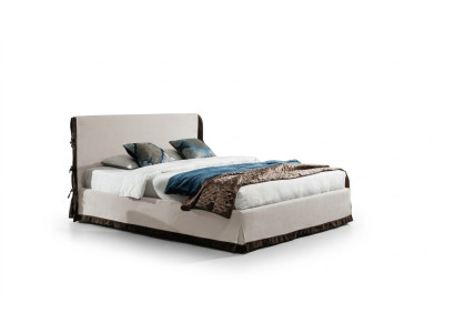 Classic style beds leather double hotel bed modern bedroom furniture wood