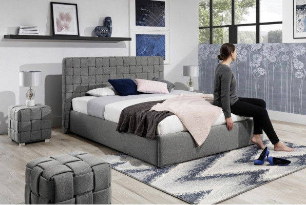 Bed, Pillow, Design, Luxury Double Hotel Beds, Matrimonial Bedroom, New 200x200cm