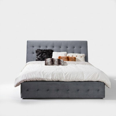 Bed Cushion Design Luxury Double Hotel Beds Matrimonial Bedroom Textile 180x200cm