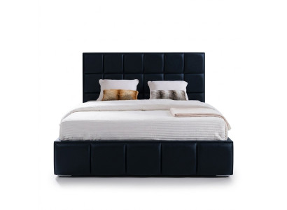 Black bed upholstery design luxury double beds bedroom jvmoebel® new