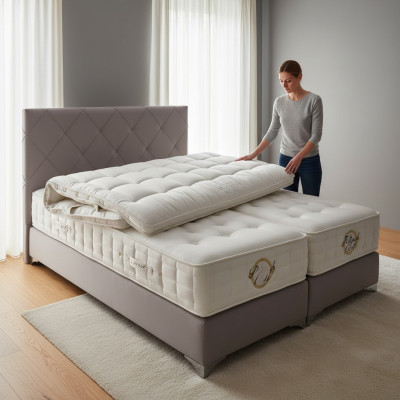 Topper - Multiple Zones Mattress - Exclusive Mattresses - 7 Zones King Size Thickness