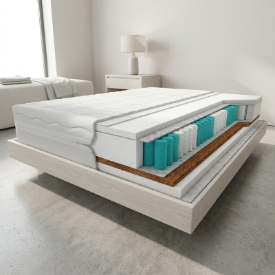 Mattress Exclusive Mattresses with Visco Core 120x200 King Size Sleeping Heaven 18cm