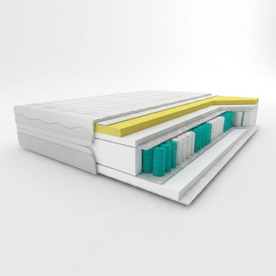 High-quality mattress 7-zone bed visco foam 100x200 luxury mattress 20cm