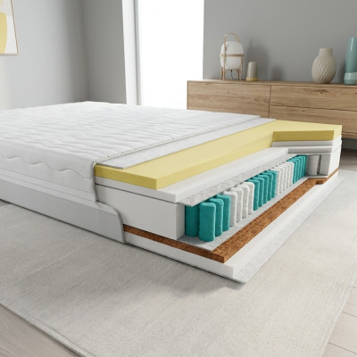 Mattress High-quality 7-zone orthopedic mattress bed 90x200cm beds new