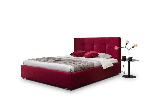 Upholstered bed beds bed upholstery designer hotel double luxury design 180x200cm new