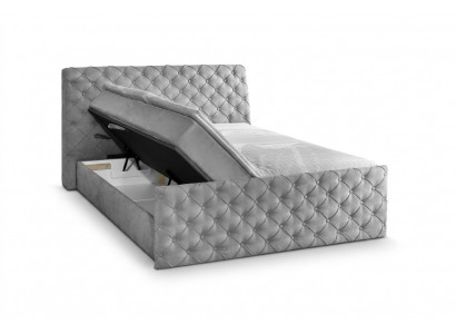 Gray Double Bed Chesterfield Hotel Beds Designer Bedroom Furniture