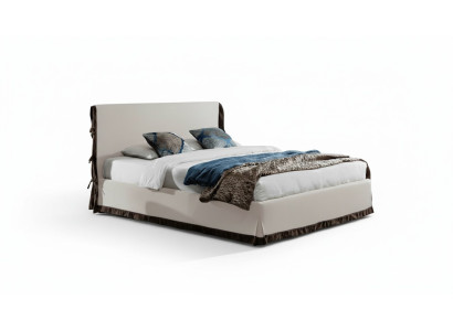 Upholstered bed, beds, bed, upholstery, leather, designer, hotel, double, luxury, country house, new