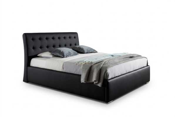 Classic luxury upholstered beds leather textile high-quality bedroom bed new