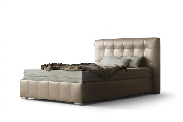 Classic Bed Modern Style Double Wood Hotel Beds Bedroom 160x200cm New