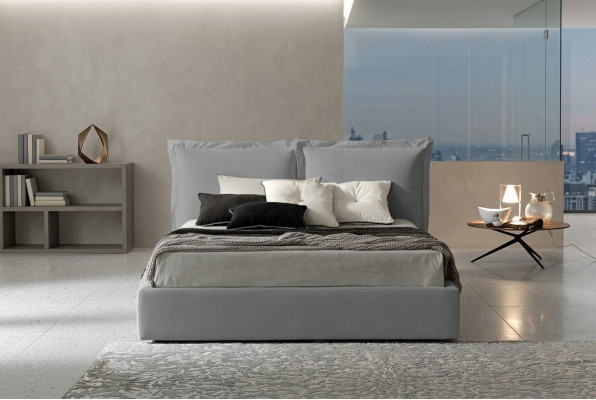 Bed Cushion Design Luxury Double Hotel Beds 180x200cm Sleep Room Leather New