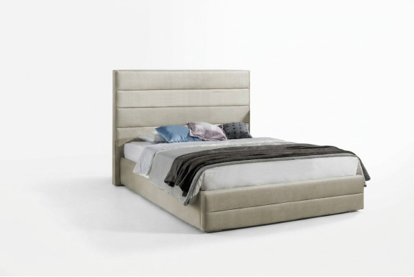 Luxury bedroom bed upholstery design 160x200cm double hotel beds textile new