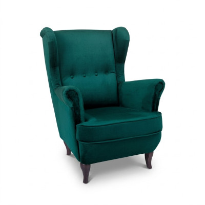 Wing chair, armchair, TV design, upholstered sofa, couch, chesterfield, textile furniture