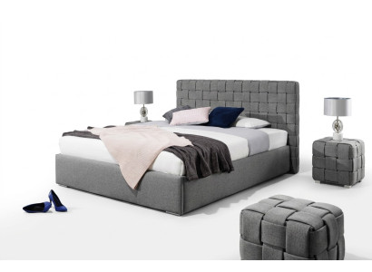 Upholstery Design Luxury Hotel Beds Textile Modern Bedroom Bed 140/160/180