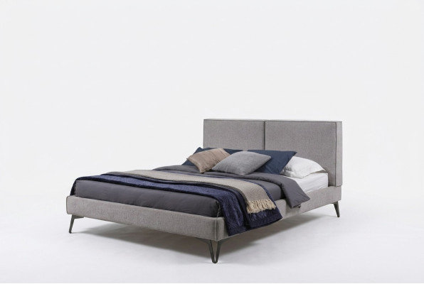 Luxury leather textile bed, upholstered beds double modern marriage 140/160/180 new
