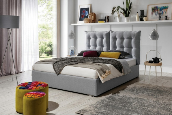 Design Upholstery English Double Bed Chesterfield Luxury 140/160/180x200