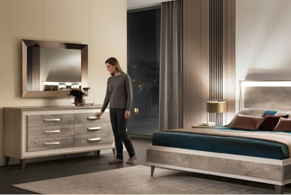 Designer dresser sideboard low board living room shelf luxury