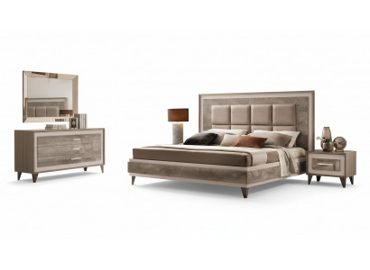 Luxury bedroom bed double bed modern wood velvet upholstery beds new luxury