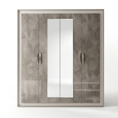 Luxury Wardrobe Closets Living Cabinets Italian Wood Furniture