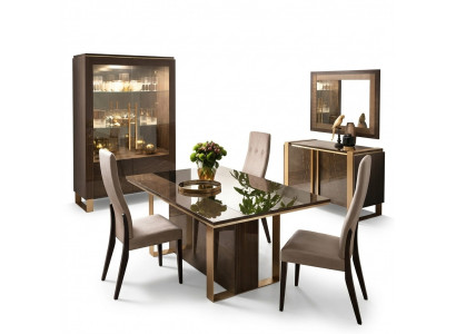 Dining Table Dining Room Set Dining Group Classic Table 5-piece Set Chair 4x Chairs