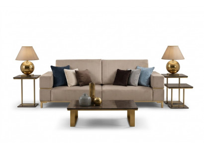 Design Classic Sofa Couch Sofas Upholstery 3-Seater Couches Seat New Three-Seater