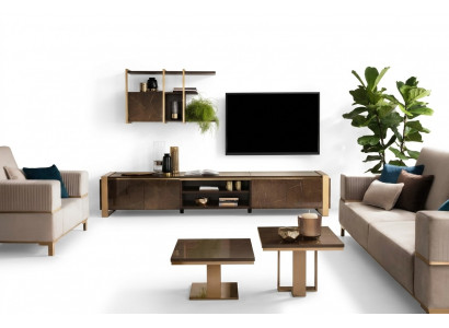 Luxury sideboard TV lowboard XXL cabinet table living room wood RTV new hotel