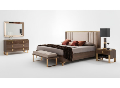 Classic 4-piece Bedroom Modern Set Bed Nightstand Dresser