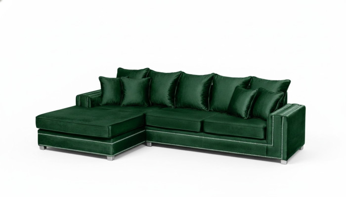 Sectional sofa L-shape textile luxury design living landscape upholstered couch couches furniture