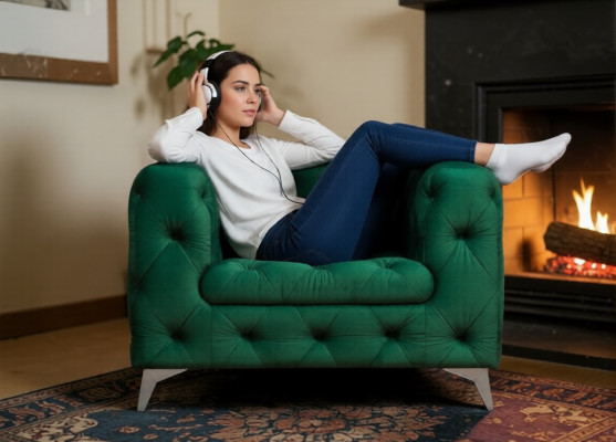 Chesterfield Armchair Luxury Single Seater Chesterfield Upholstered Sofa Lounge Club Velvet
