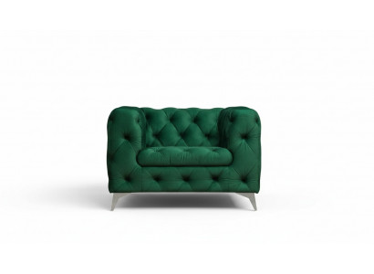 Chesterfield Armchair Luxury Single Seater Chesterfield Upholstered Sofa Lounge Club Velvet