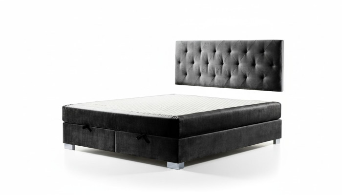 Luxury box spring bed, beds, double bedroom furniture, fabric 140 160 180 x 200cm