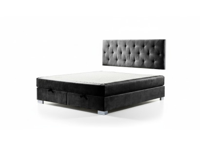 Luxury box spring bed, beds, double bedroom furniture, fabric 140 160 180 x 200cm