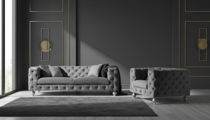 Suit Big Set 32 Seater Textile Sofa Couch Suite Modern Design Living Room