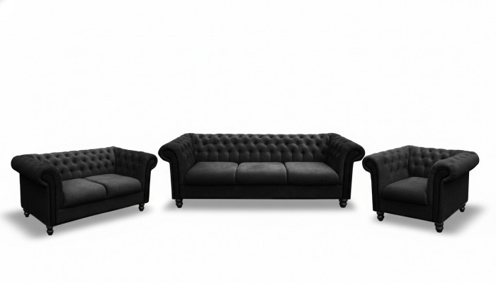 Chesterfield Design Living Room Furniture Sofa Set 321 Seater Couches Sofas