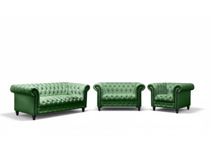Modern designer set 31-seater Chesterfield sofas living room set