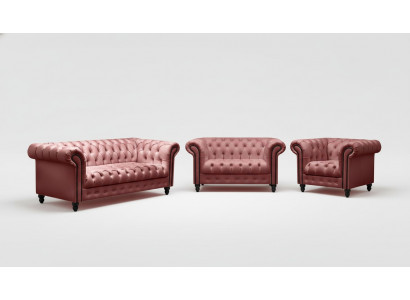 Living Room Chesterfield Design Sofa Set Furniture Couch 321 Seater Couches Sofas