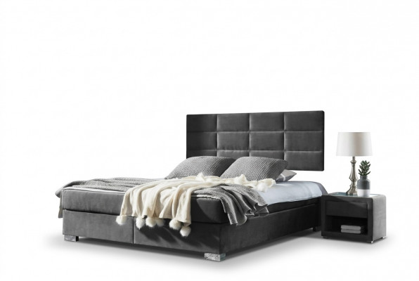 Box spring bed double beds luxury bedroom designer double beds 160x200 new