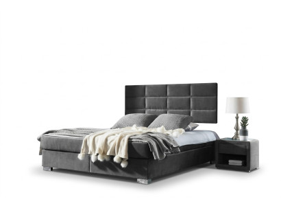 Box spring bed double beds luxury bedroom designer double beds 160x200 new