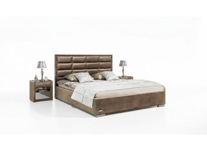 Bed textile bedroom design furniture modern luxury beds upholstered frame new