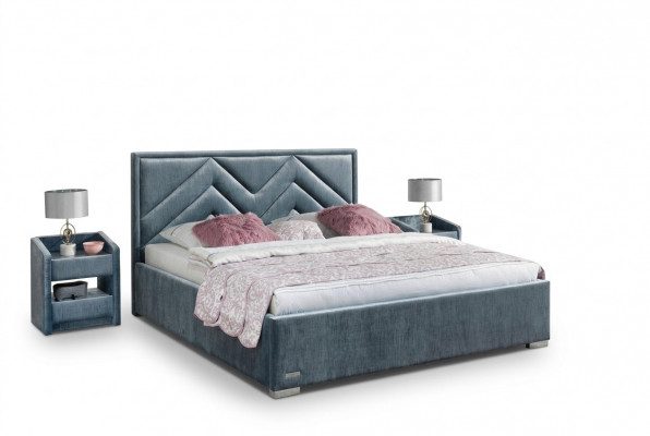 Bed textile bedroom design furniture modern luxury beds bed frame fabric new