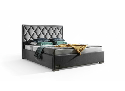 Designer bed textile bedroom design furniture luxury beds upholstered frame new