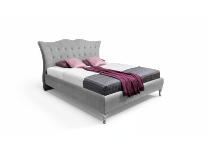 Bed Textile 2x Nightstand 3-Piece Bedroom Set Furniture Modern Luxury Beds New