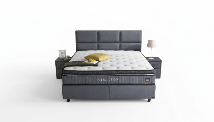 Bed Textiles 2x Nightstand 3-piece Bedroom Set Modern Luxury Furniture New Beds