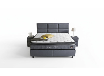 Bed Textiles 2x Nightstand 3-piece Bedroom Set Modern Luxury Furniture New Beds